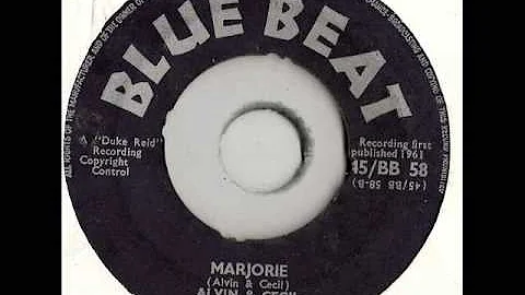 Alvin And Cecil - Marjorie - Blue Beat 58