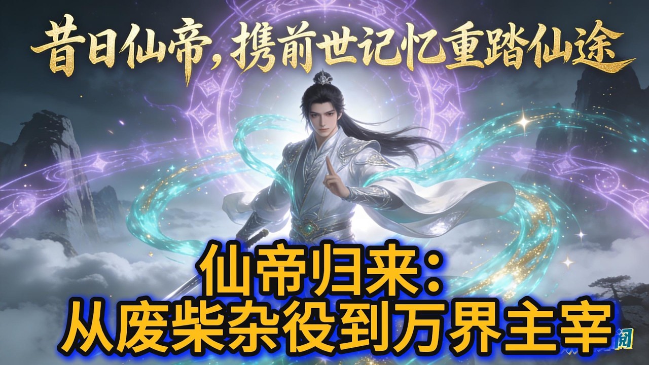 《昔日仙帝，携前世记忆重踏仙途》从废柴杂役到万界主宰——仙帝归来#玄幻 #爽文 #重生