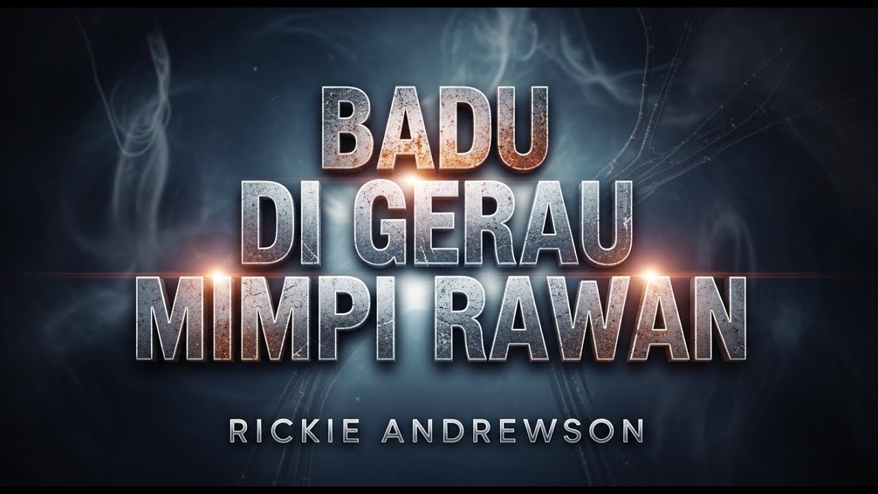Cover | Rickie Andrewson | Badu Digerau Mimpi Rawan