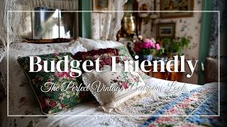 How to Create a Dreamy Vintage Bedroom with Thrifted Finds screenshot 5