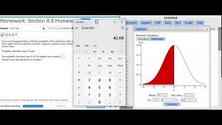 [6.6.9-T] Finding the probability of voters voting with a normal approximation of the binomial