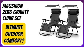 REVIEW (2026): Magshion Zero Gravity Chair Set. Features