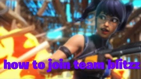 How to join team blitzz #jointeamblitzz