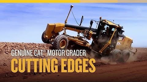 CAT® MOTOR GRADER CUTTING EDGES