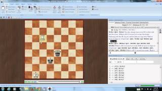 Queen versus Rook endgame, Sample game #2