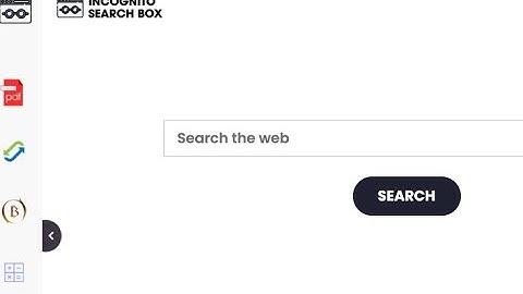 Incognitosearchbox.com browser hijacker (removal guide).