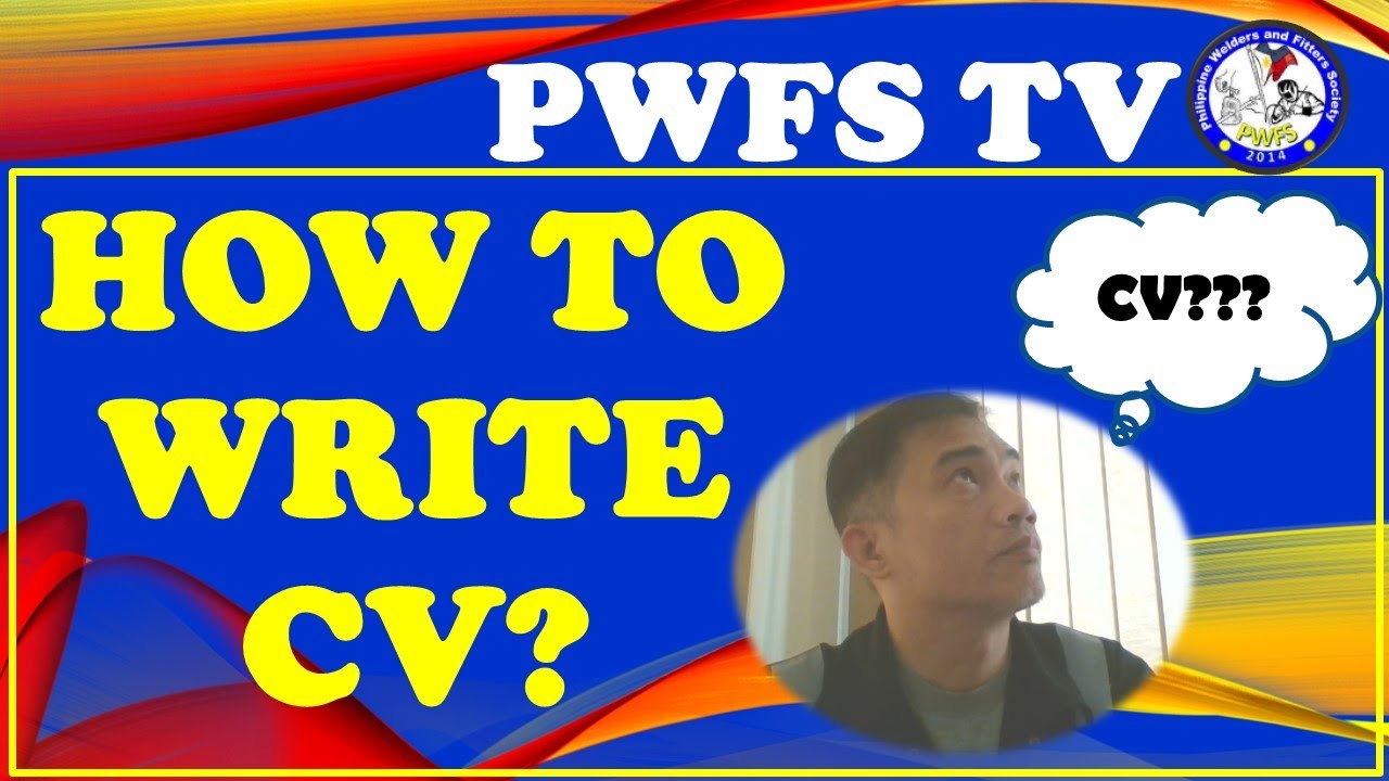 HOW TO WRITE CV PROFESSIONALLY 