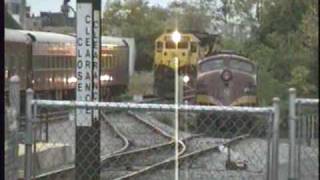 NYS&W Syracuse Stack Train Chase