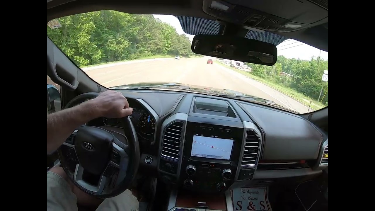 STOCK: B77500 2016 FORD F-150 SUPER CREW KING RANCH 4X4 TEST DRIVE