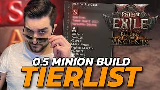 My Minion TIERLIST for PoE2 0.5
