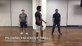 Piloxing Knockout Drill section