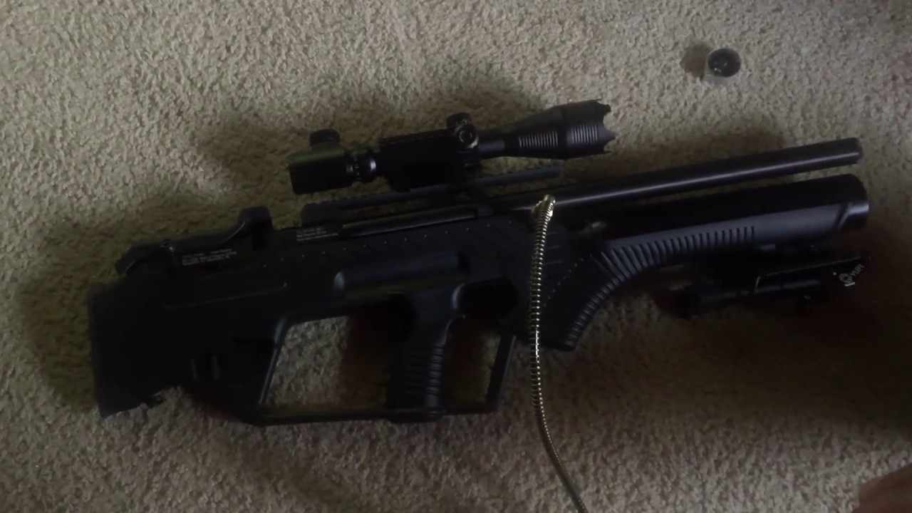 .22 Hatsan BullMaster with manual pump YouTube