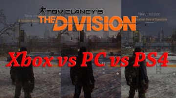 The Division – PC vs. PS4 vs. Xbox One Graphics Comparison