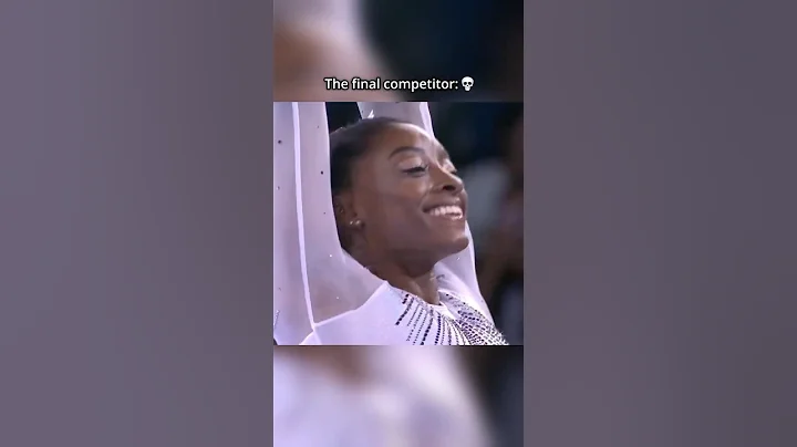 You know you're cooked when she's the final competitor💀 #gymnastics #sports #simonebiles #tumbling