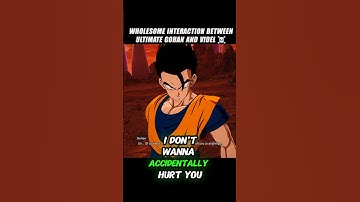 Wholesome Interaction Between Ultimate Gohan And Videl 🤯 #crashout #videl #sparkingzero #dbz