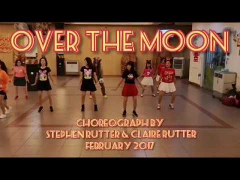 Stephanie Rutter Dancer Over The Moon -Line Dance( Stephen Rutter & Claire Rutter),February ...