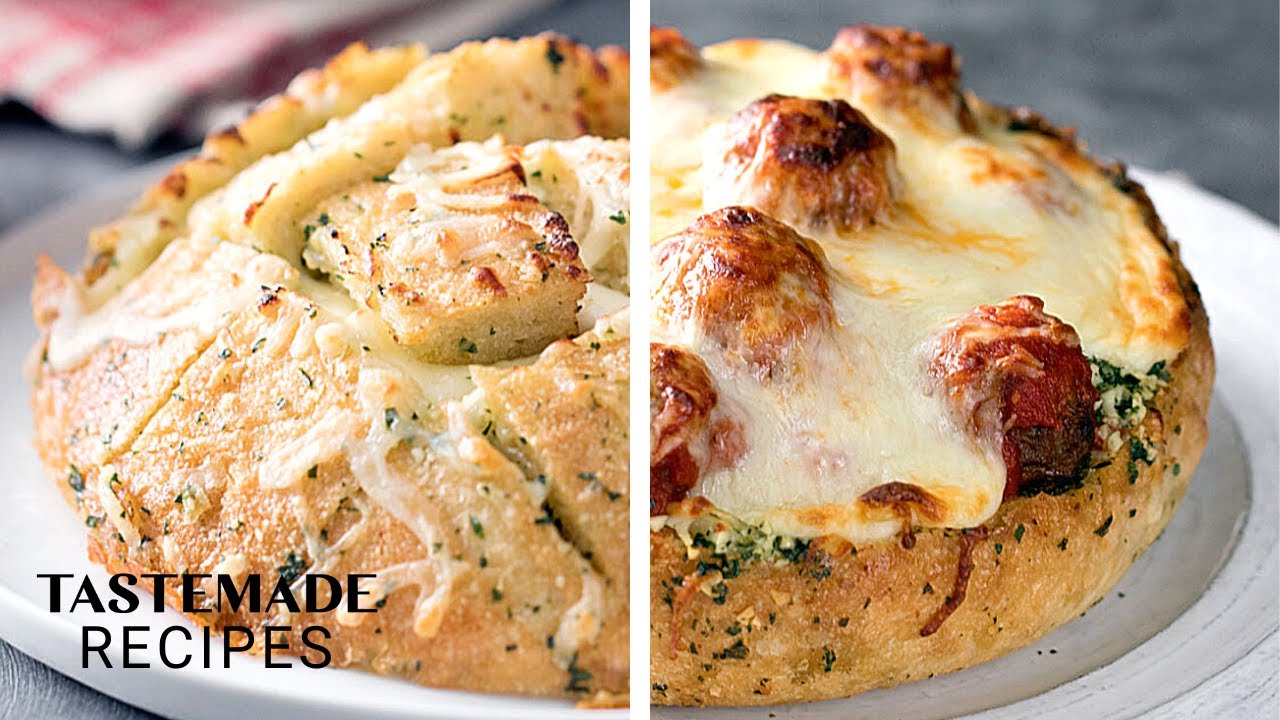 Cheesy Bread Bowls, 3 Ways! | Tastemade