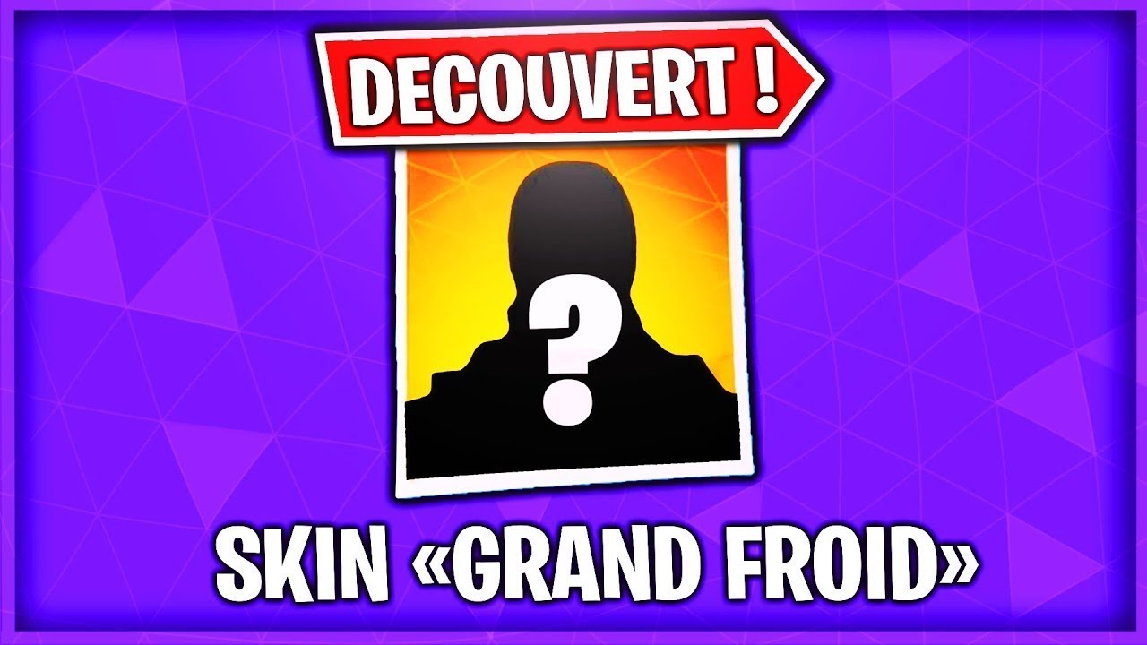 ps4 fr je debloque le skin grand froid sur fortnite - fortnite skin grand froid