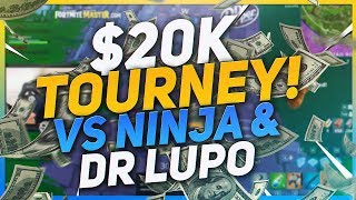 TSM Hamlinz - DUO WITH MYTH VS NINJA AND DR. LUPO! (Friday Fortnite $20,000 Tournament)