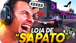 SUPER XANDÃO CONHECEU A "LOJA DE SAPATO" no GTA 5 KKKKKKK...