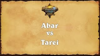 Abar vs Tarei  -  Americas Summer Championship - Quarterfinal 4