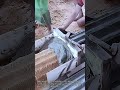 Amazing Way to Cast Concrete Pillars with Sand! #worker #process #amazing #skills #tools