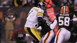 The Cleveland Browns defense shuts down the Pittsburgh Steelers (2009)