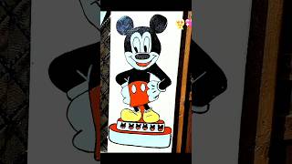Classic mickey mouse wall art #art #mickeymouse #ytshorts #trendingshorts