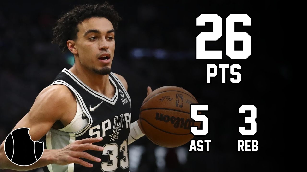Tre Jones Highlights | Spurs vs. Rockets | 8th Dec 2022