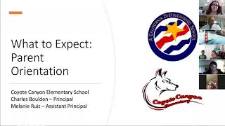 Parent Orientation (recording) 080520