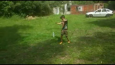 Bottle flip challenge Ivan acevedo