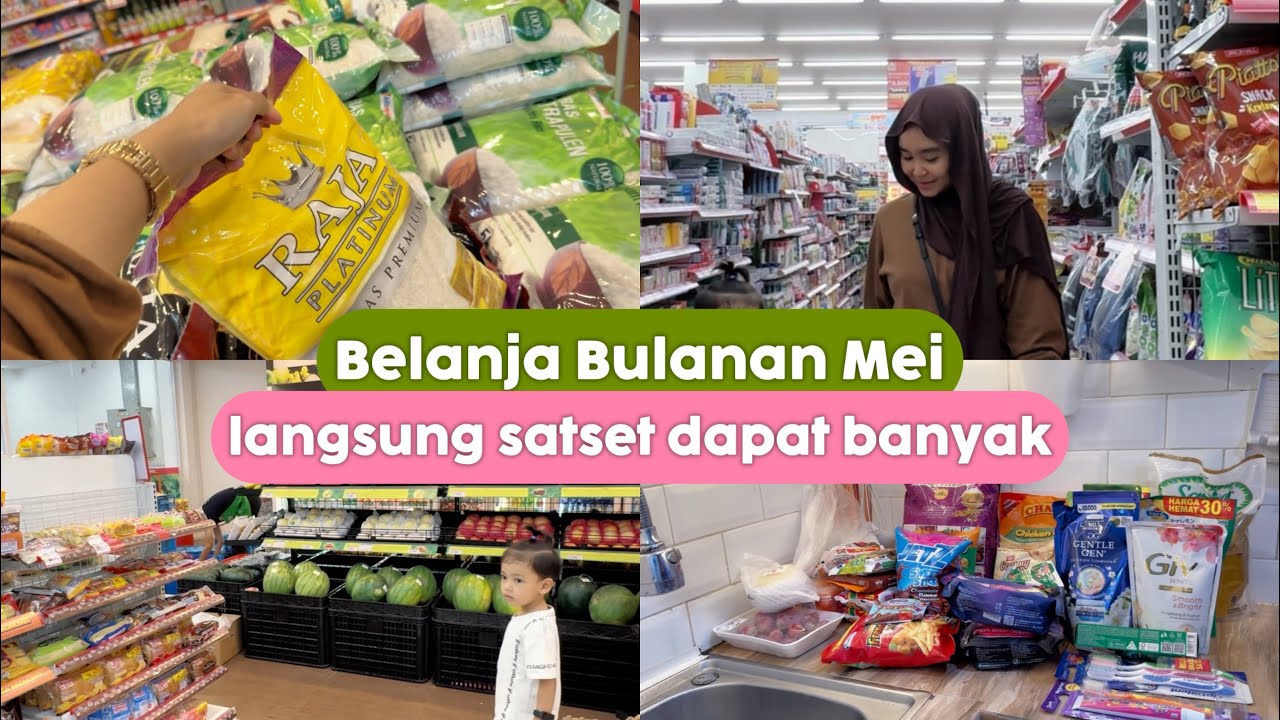 Belanja Bulanan Mei 2025
