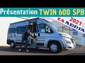 Présentation du TWIN SUPRÊME 600 SPB ADRIA "Modèle 2021" *Instant Camping-Car*