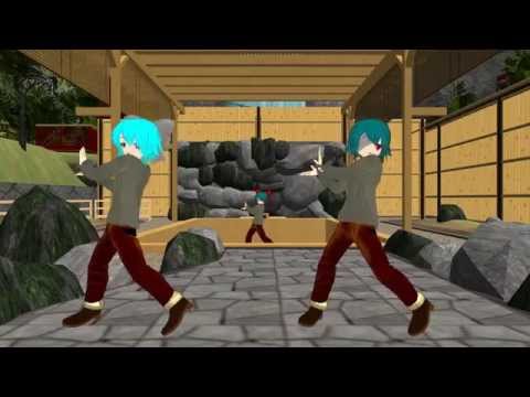 【MMD】ウチの男の娘 と 死人さん で ギガンティックO.T.N.【オリキャラ】