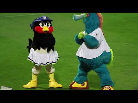 20190411 キレッキレの動きを披露するつばみちゃんとスラィリーのCCダンス