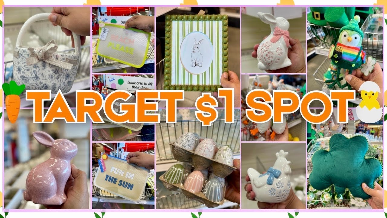 TARGET $1 SPOT✨Новые предложения к Пасхе, Дню Святого Патрика и началу лета в Target BP 🥕#target ...