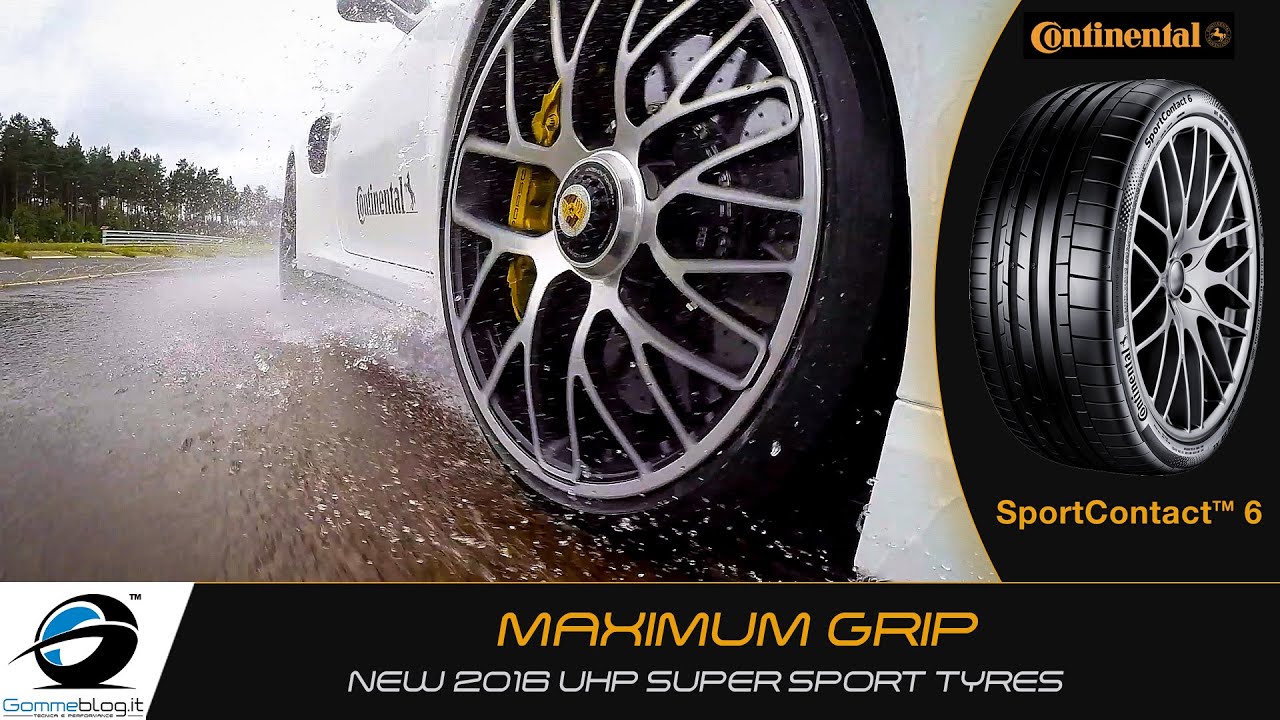 Continental SportContact 6 SUPER SPORT Cars Tyres MAXIMUM GRIP