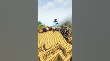 Minecraft Sky Base🏠 #shorts