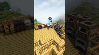 Minecraft Sky Base🏠 #shorts
