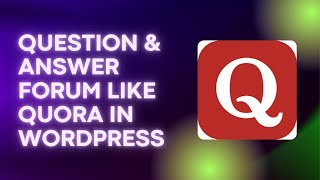 How to Make a Questions & Answers, Q&A, Forum Website like Quora With WordPress & Discy Theme 2022