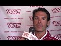 WAC Tennis Championship - New Mexico State's Ivan Fernandez