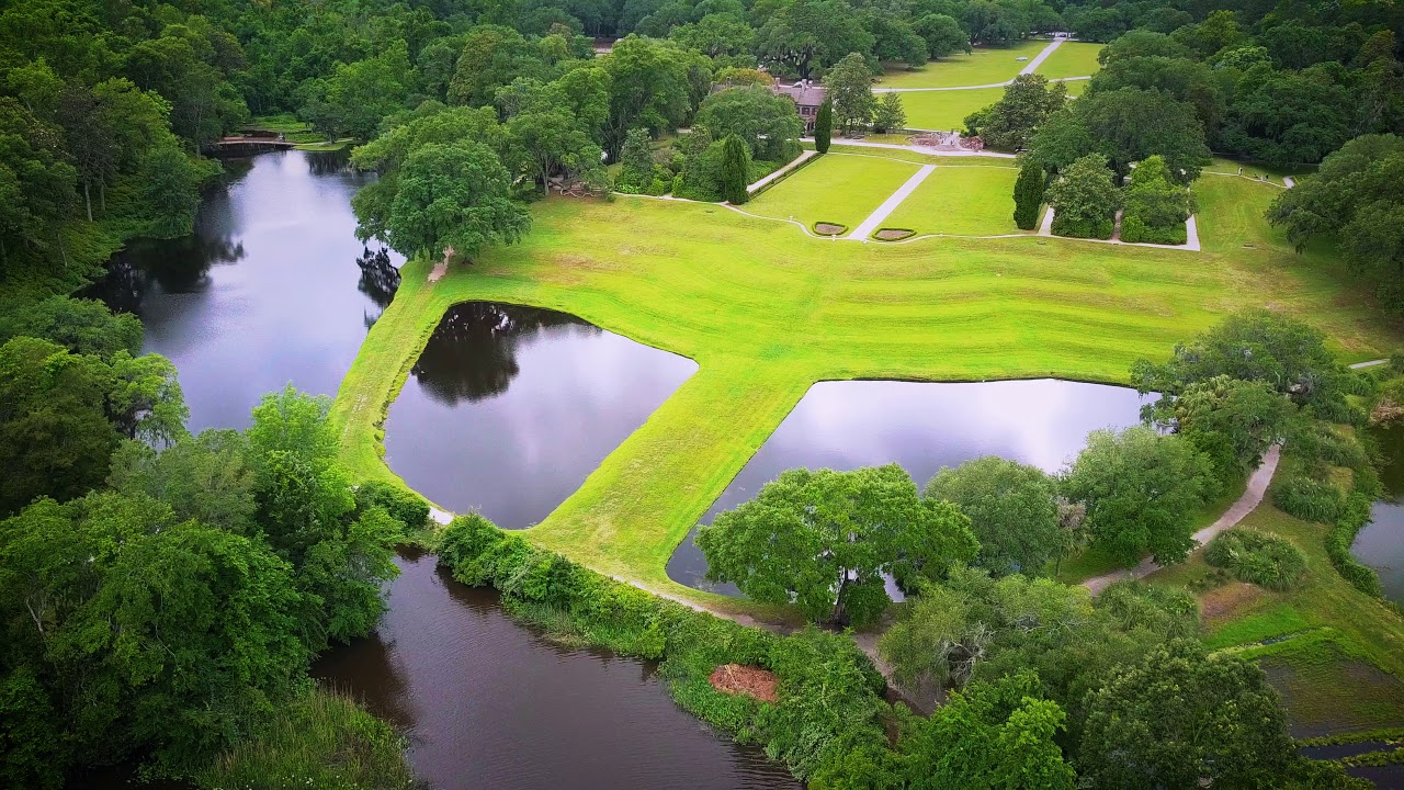 Middleton Place Aerial Film