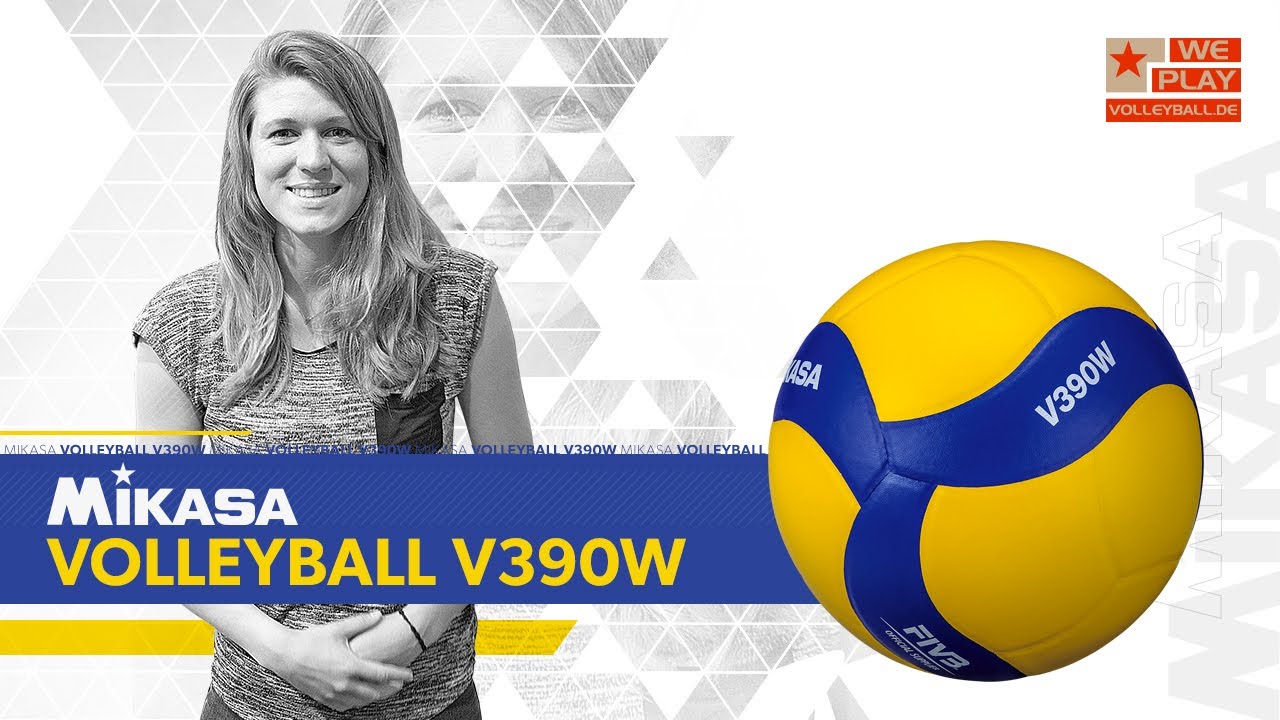 Review Mikasa Volleyball V390W Replikamodell YouTube