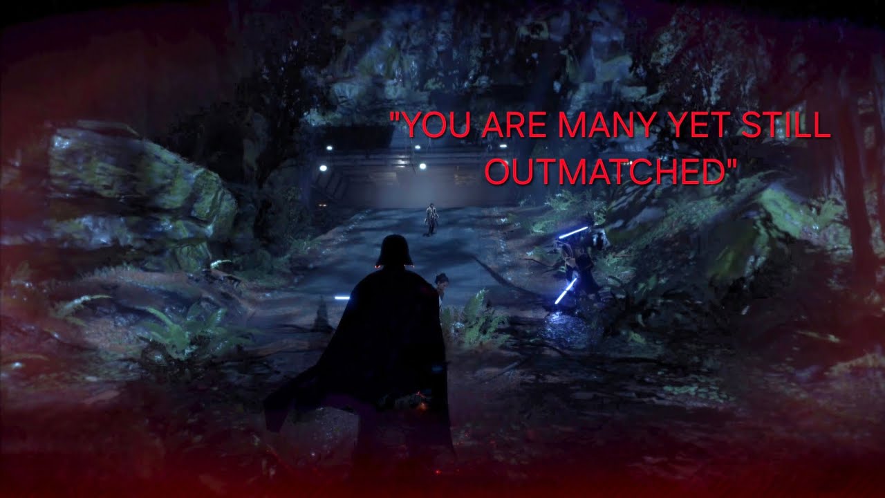 Lord Vader Arrives On Endor To Destroy The Jedi. #battlefront2 #starwars 