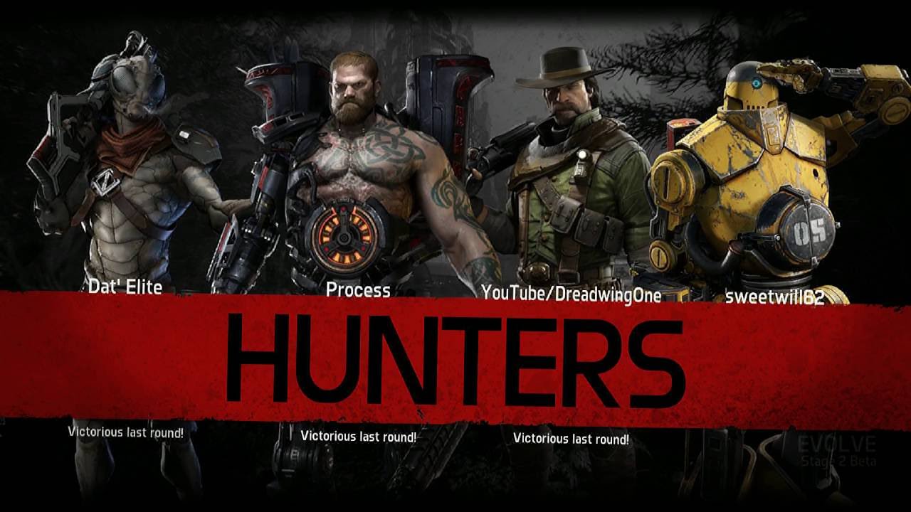 EVOLVE STAGE 2 | Abe Controls Meaty's Movement | Evolve Hunter Gameplay 1080p/60fps