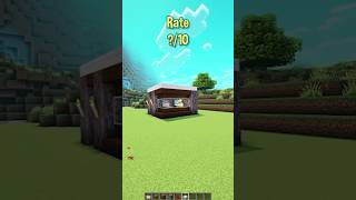 Minecraft When I Need A Haunted House In 1 Min...🤯 (Falling Down) #minecraft #shorts