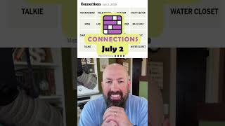 NYT Connections - July 2