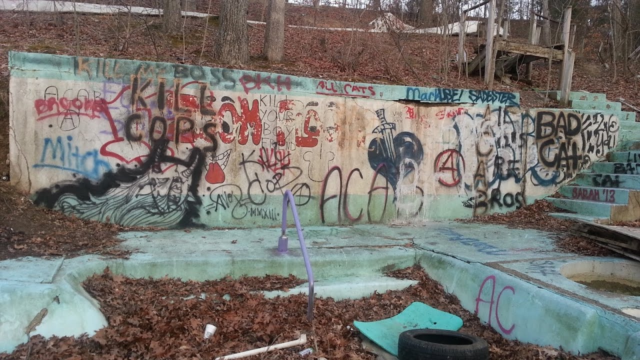 The abandoned Zoom Floom Waterpark Bloomington, Indiana YouTube