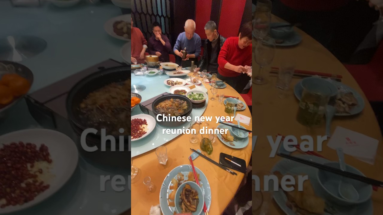 2024 Chinese new year reunion dinner
