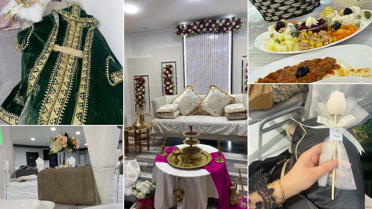 عرس جزائري يهبل 🇩🇿 حنة العروس👰🏼‍♀️ لبست تحفة فنية 😍